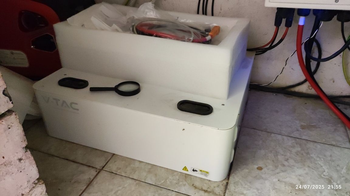 Lifepo4 v-tac 48V 100Ah 5kwh като нова.