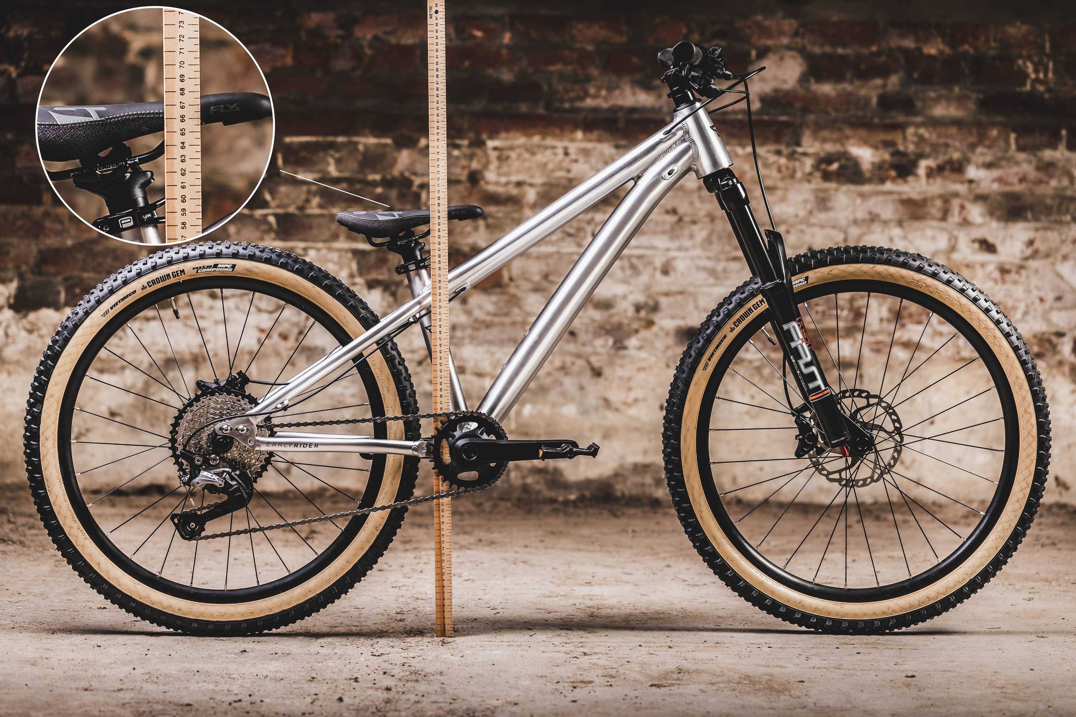 Bicicleta copii EARLY RIDER Hellion 24" Brushed Aluminium