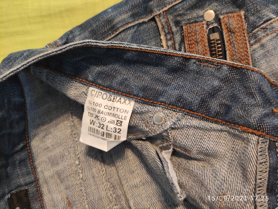 Дънки Cipo&Baxx размери М 32/32 и Lee
