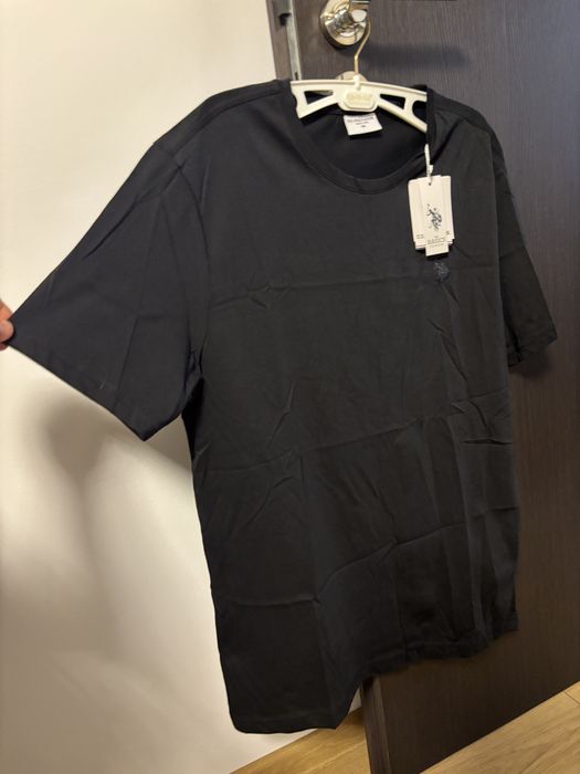Tricou barbati U.S.Polo Assn.Marimea M,nou,nepurtat,culoarea neagra