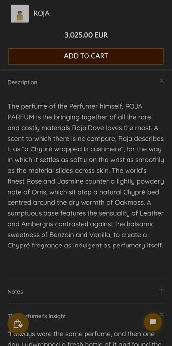 Parfum Roja ORIGINAL
