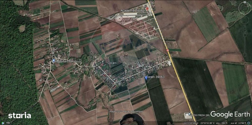 Teren Cocani Crevedia 39.063 mp posibilitate extindere cu 40.000 mp