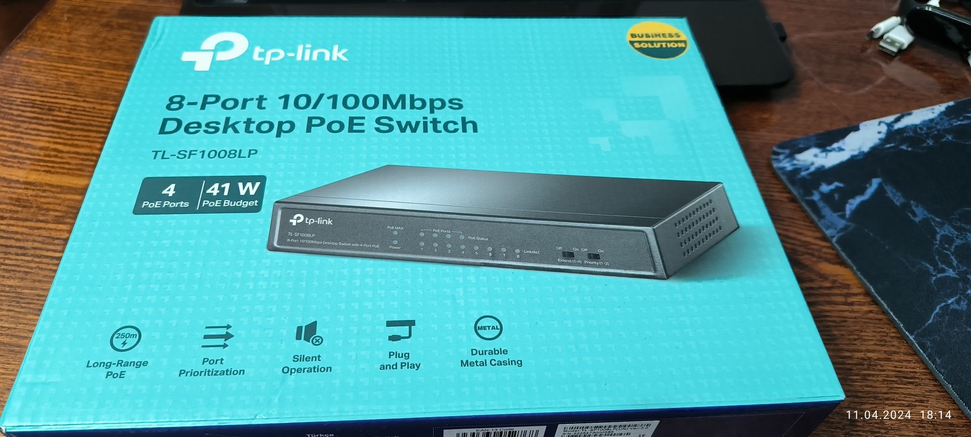Tp link poe switch на 8 портов