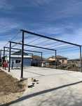 Vand hale metalice structurii complete