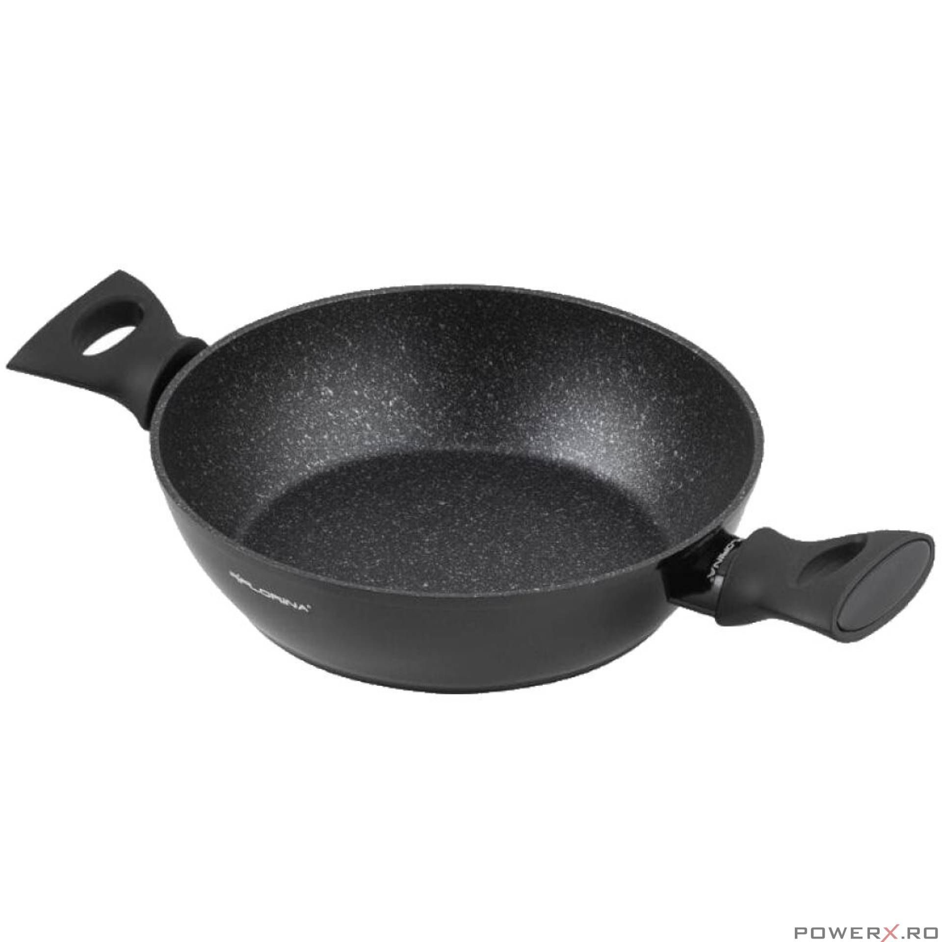 Oala cu capac din aluminiu, cu invelis antiaderent, 24cm, 2.5l,