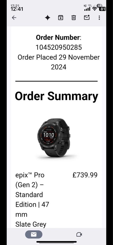 Garmin Epix pro Gen II 47mm часовник
