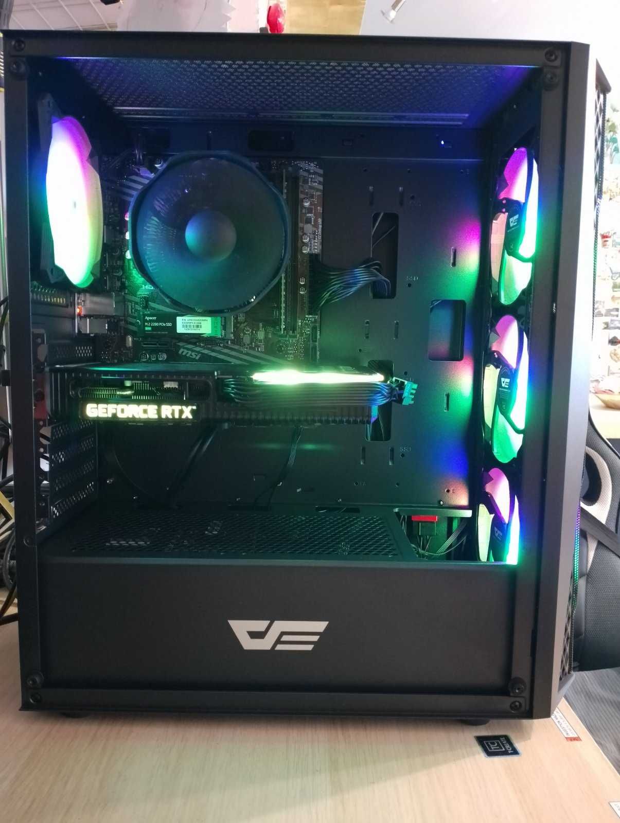 Гейм Комп Ryzen 5 5500/RTX3060Ti/16GB -3000/500GB NVMe SSD