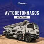 Автобетононасос хизиати 56 м