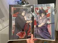 Set 2 clearfile foldere A4 Sasuke si Itachi by Bandai Jp