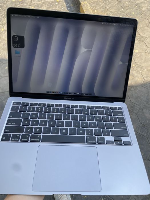 Macbook air m1 88 yomkisti colati zor orginal karobka kabel adaptir bo