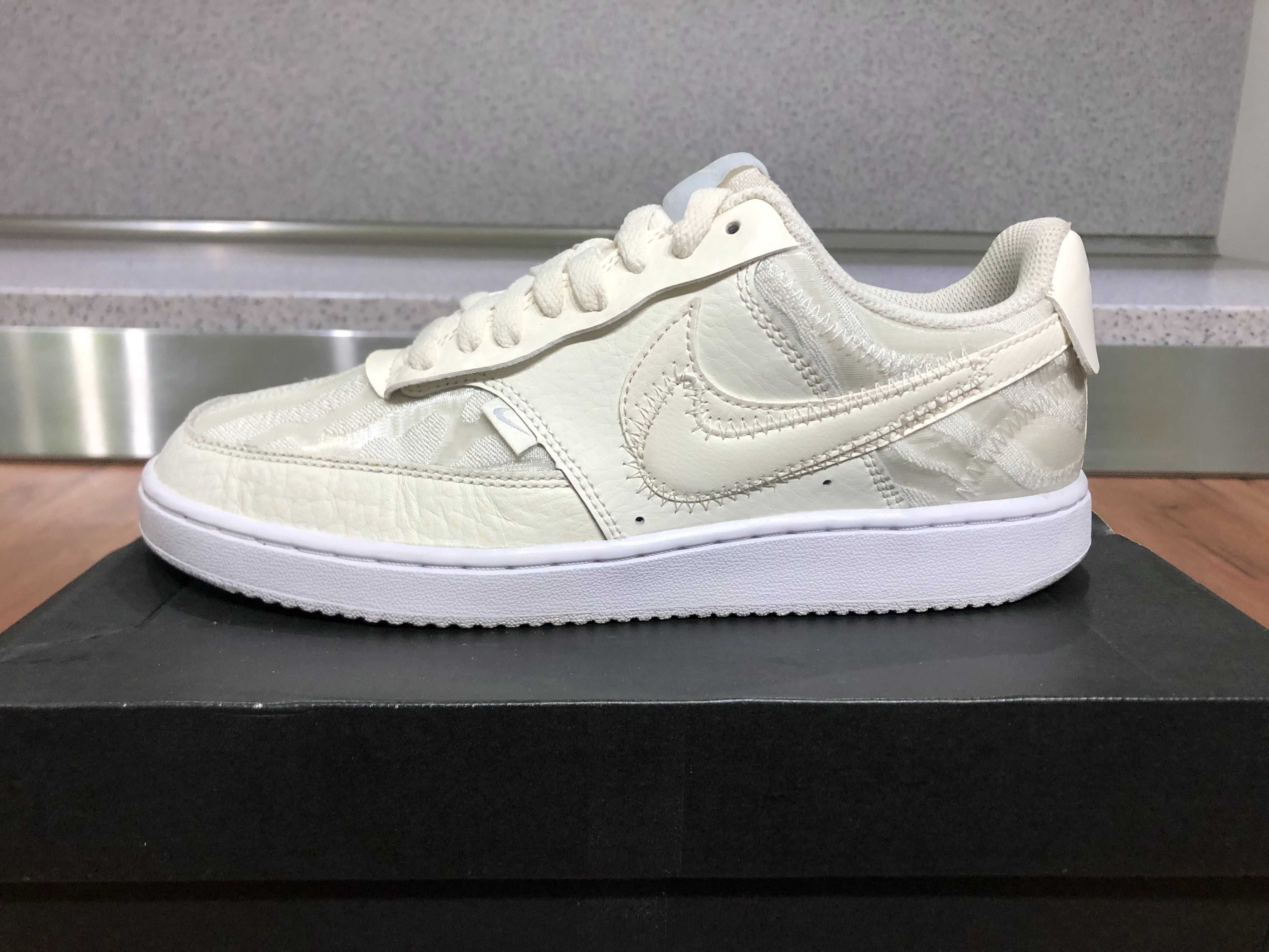 ОРИГИНАЛНИ *** Nike Court Vision Lo Prm /Sail/White/Aura