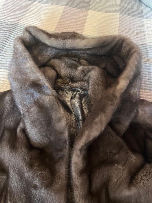 Шуба норковая Авто леди