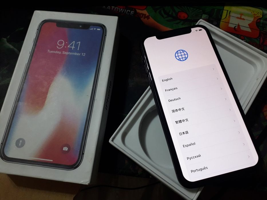 Iphone X 64gb face id true tone рабочий