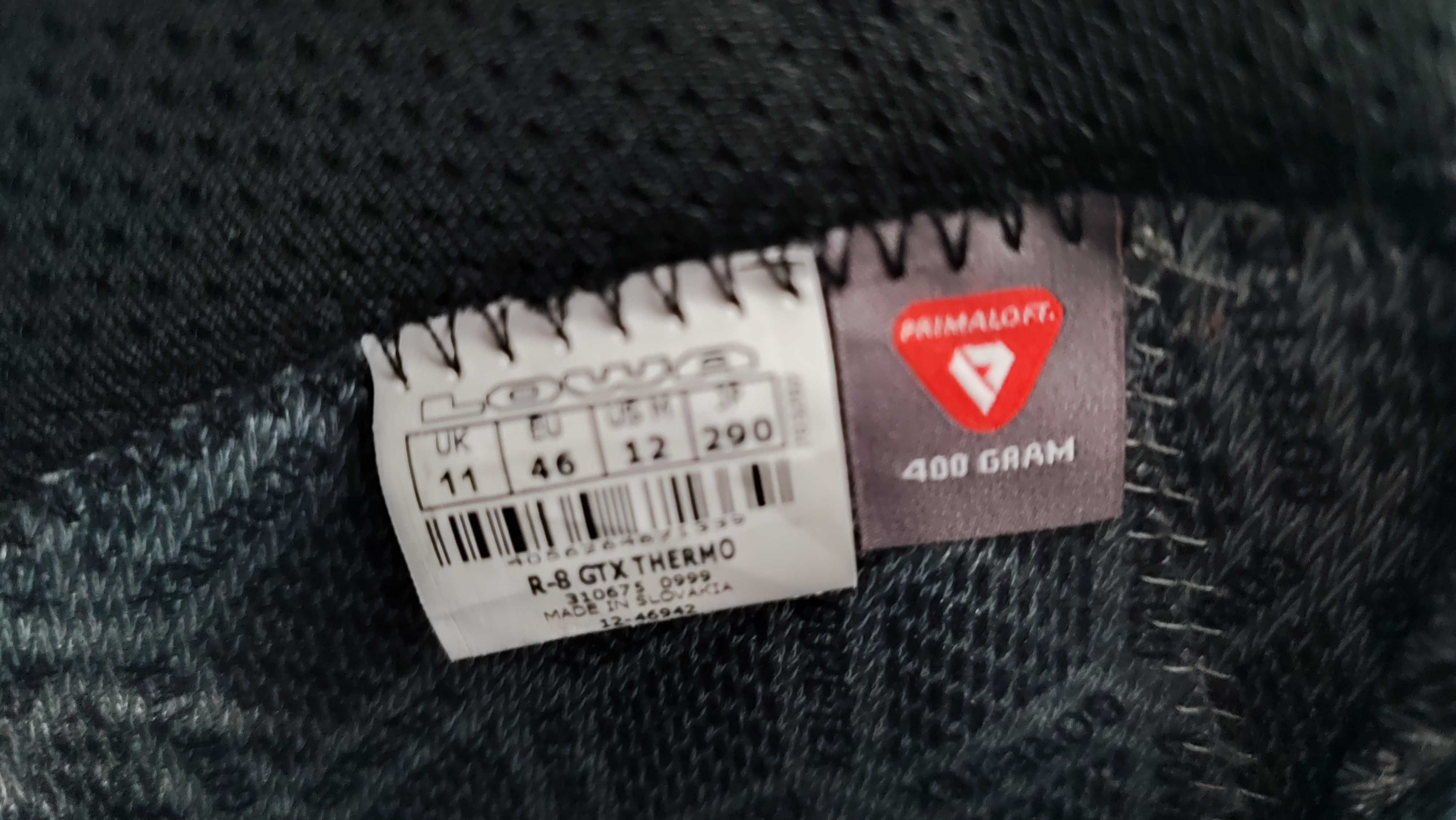 Lowa R-8 GTX Thermo 310675 Goretex 46 номер