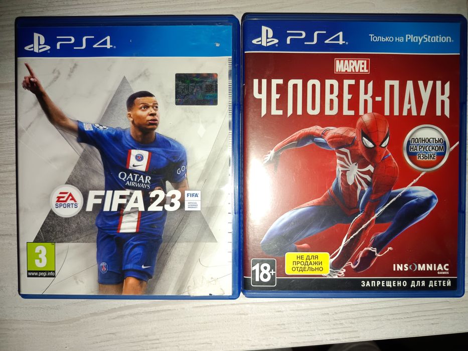 Диски на Sony Playstation 4