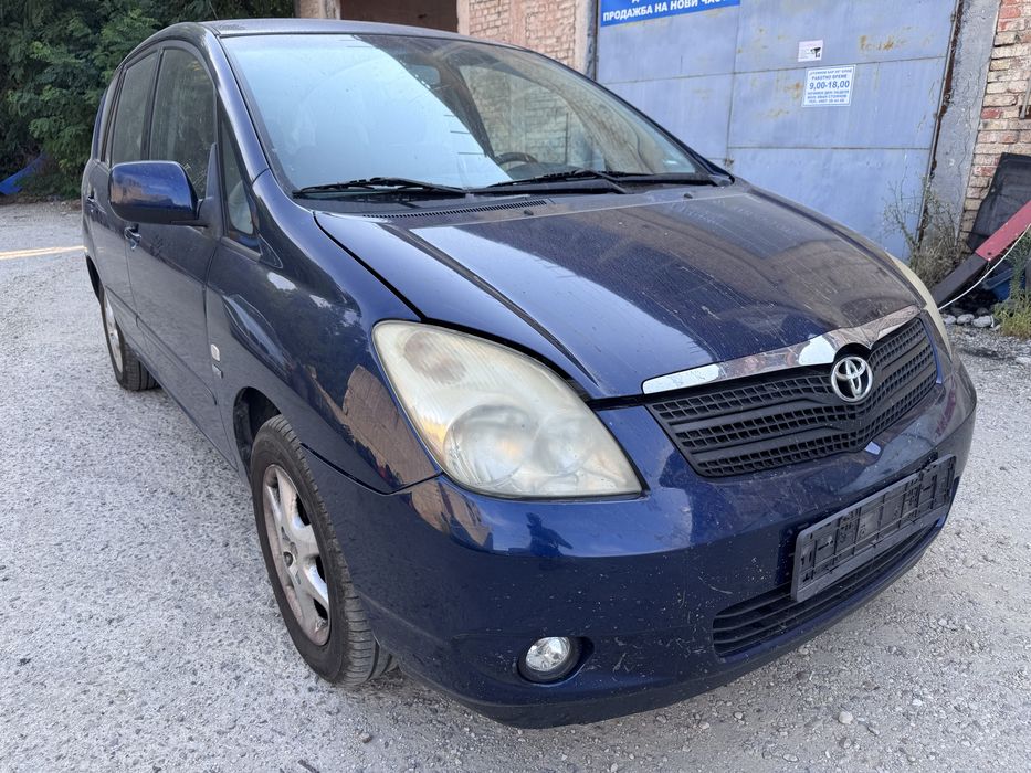 Toyota Corolla Verso 1.6i 110кс 2004г На Части