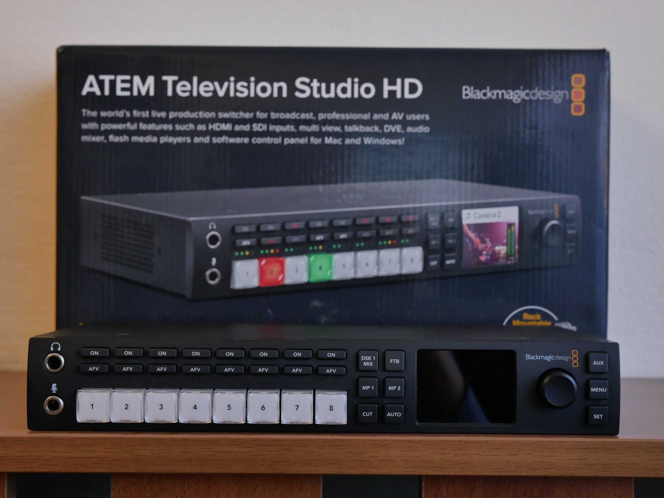 Mixer video Blackmagic NEW VERSION ATEM Television Studio HD