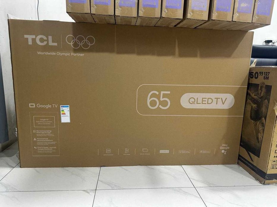 Телевизор TCL 65 P7K QLED 4K Ultra HD Google TV доставка бесплатно