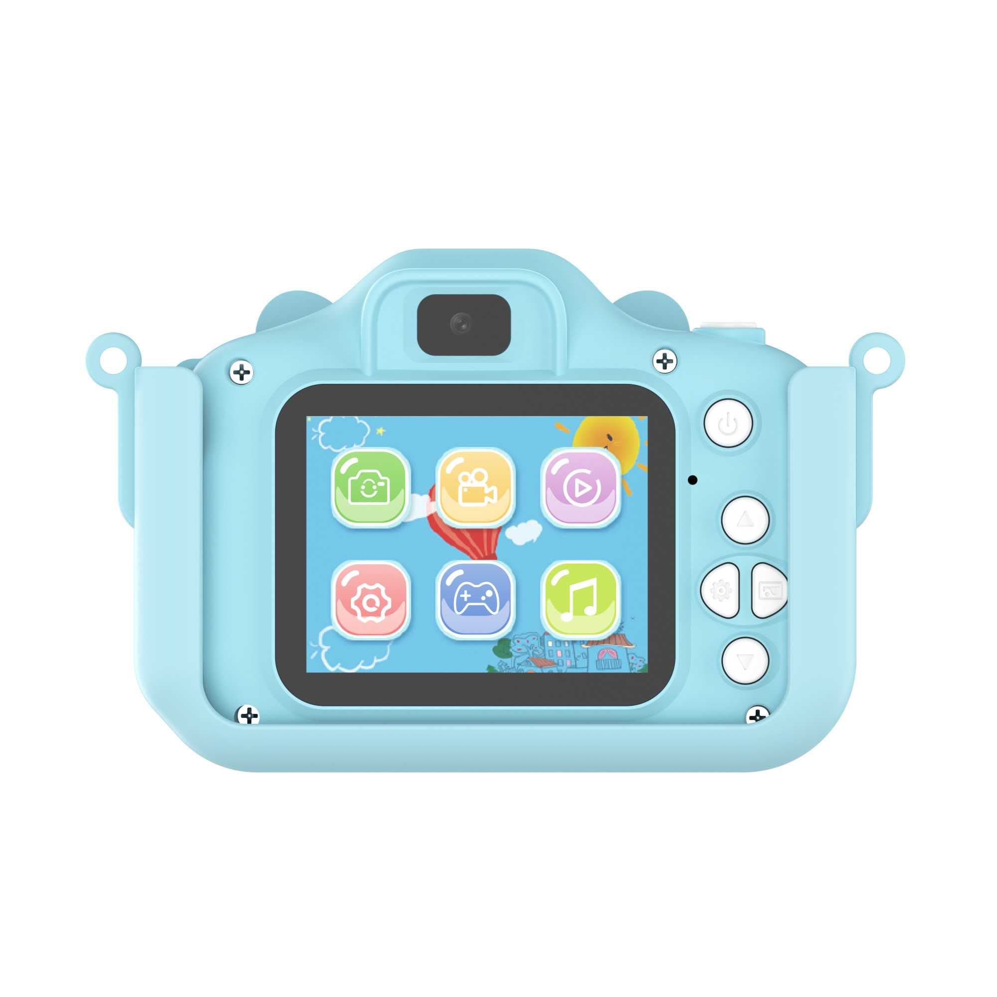 Дигитален детски фотоапарат STELS Q40s, 64GB SD карта, Игри, Снимки