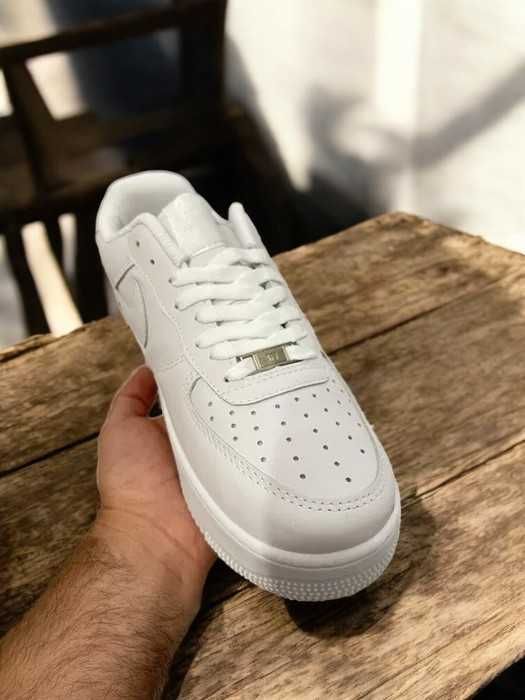 Adidasi Nike AIR Force 1 Alb - Adidasi Baieti Fete
