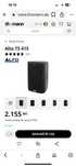Vand boxe profesionale Alto 315 Ts 2000w..