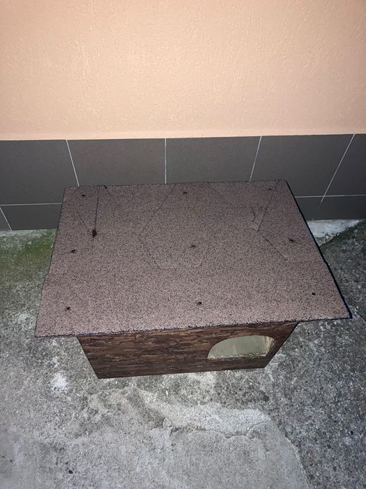 Cușcă / Căsuță / Cotet pentru Animale de Companie – Talie Mică/Medie