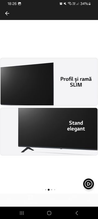 Televizor LG led 189cm smart 4k ultra hd