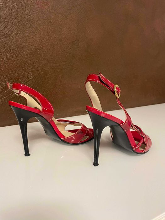 Дамски сандали висок ток - 10см Летни