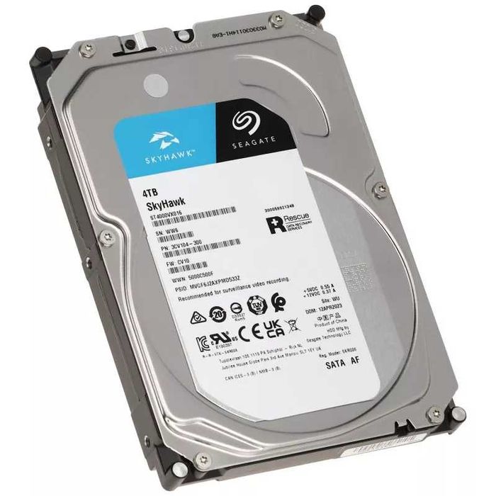 Hard Disk Seagate Skyhawk 4TB 256MB SATA3 PC NAS NVR DVR Nou Sigilat