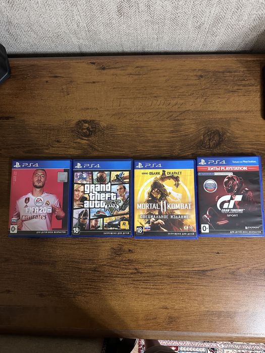 Видео игры в ассортименте на PS4 оригинал