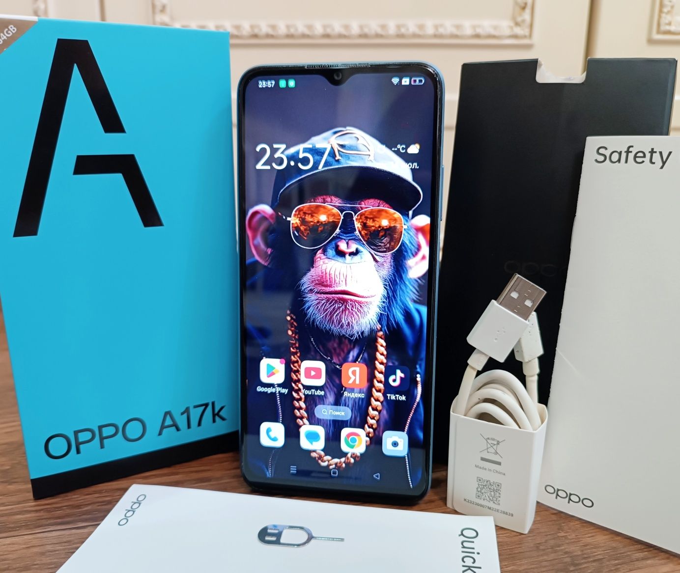 OPPO A17k, ДЁШЕВО в хорошем состоянии.