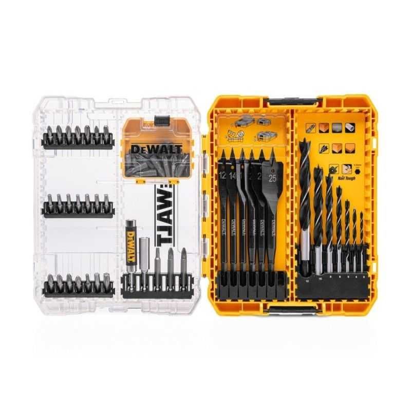 Комплект свредла и битове DeWALT DT70768, 57 части