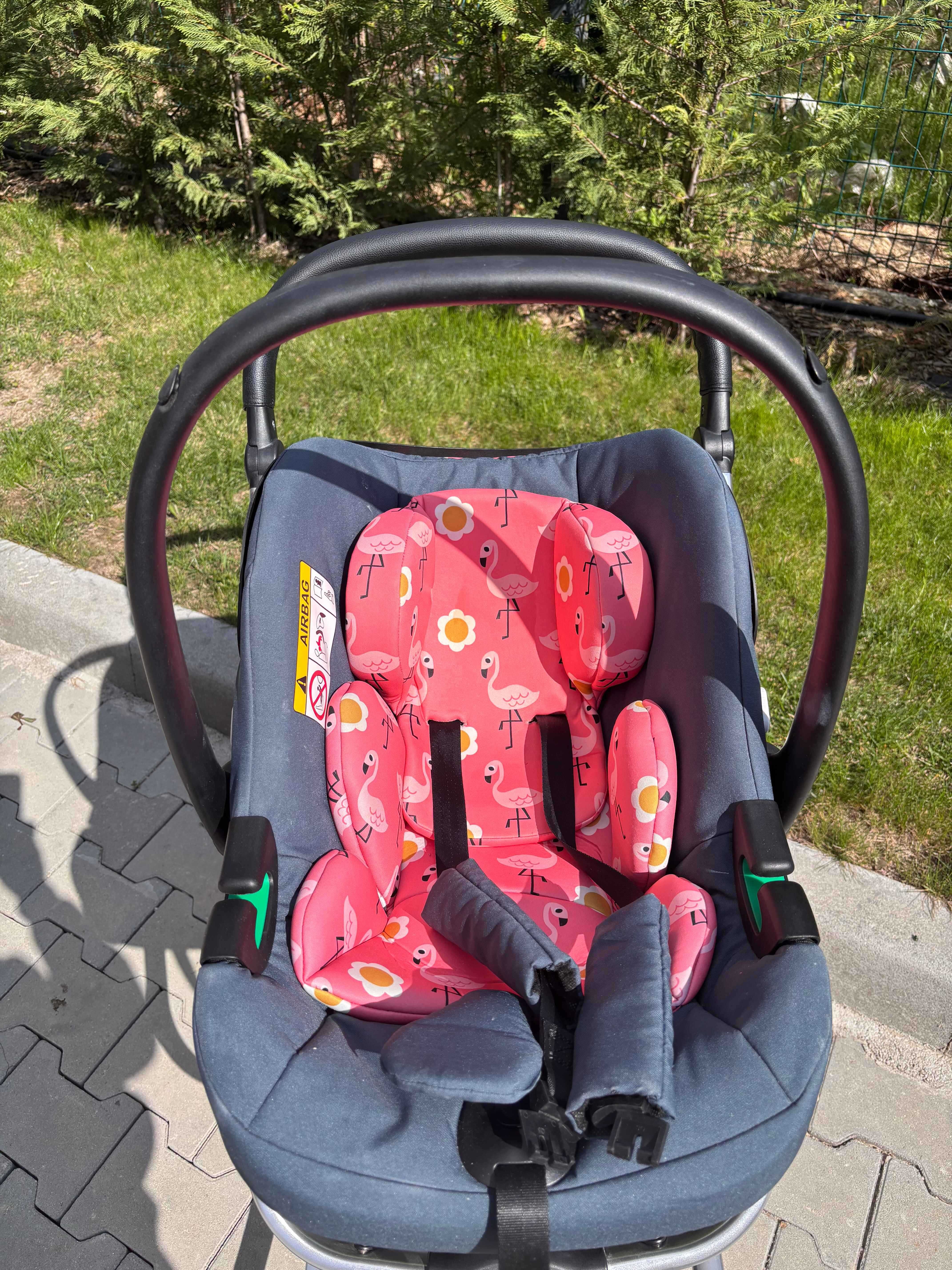Количка Cosatto Giggle Trail 3в1 + ЧАНТА и ЧУВАЛЧЕ, Pretty Flamingo