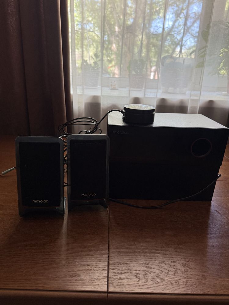 Колонки Microlab в идеальном состоянии практически не пользованные