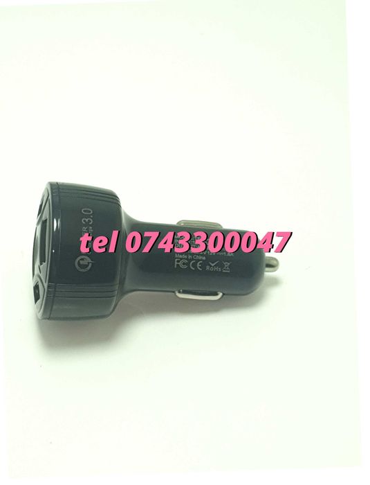 Superfastcharge Incarcator Auto Cu Patru Porturi Usb Partycharge