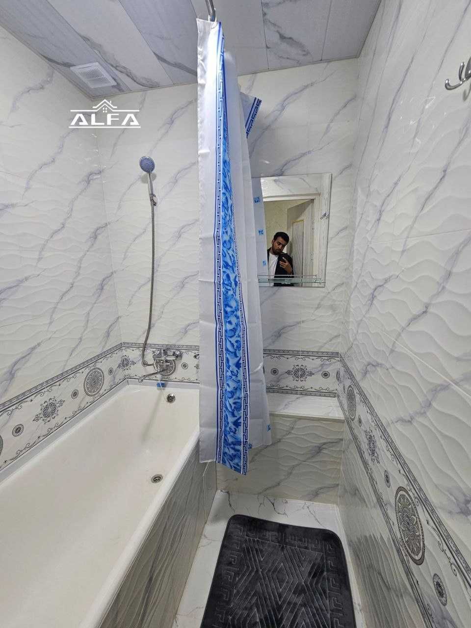 Buxoroda kvartira sotiladi 2 xonali 64m² 2-qavat.