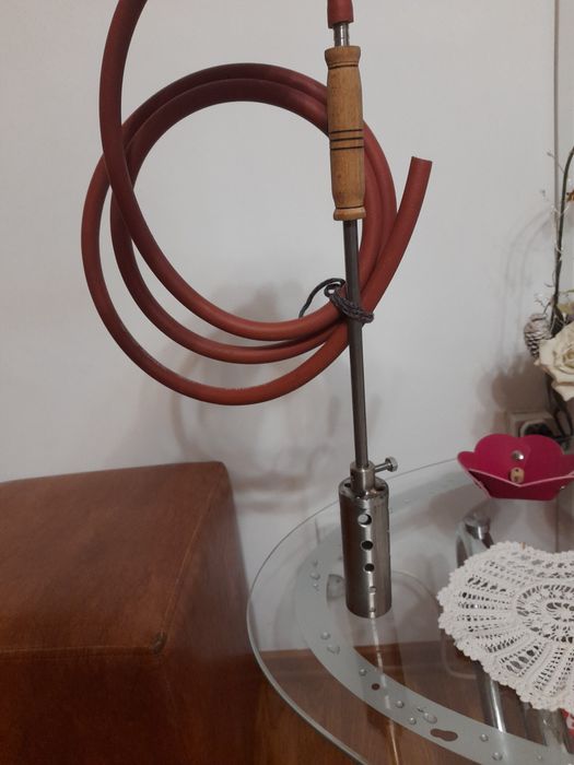 Arzător pârlit porci  din inox cu furtun