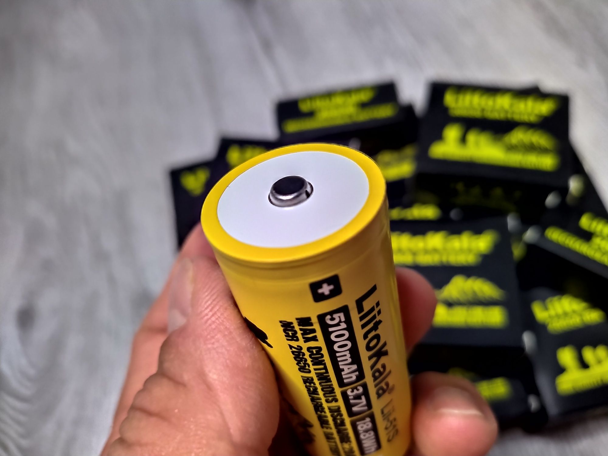 Acumulatori Liitokala  HighDrain  Lii-51S 26650 / 5100mAh / 20A