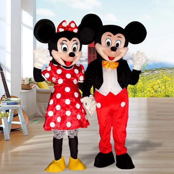 Mascote Mikey și Minnie ,Stitch și Lillo