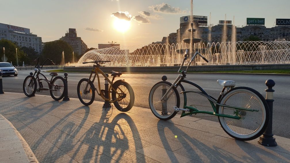 Bicicleta oraș Beach Cruiser Bike Lowrider
Custom Classic Single Speed