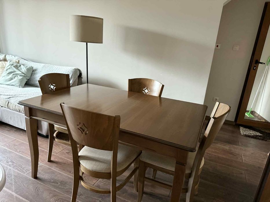 Трапезен комплект – маса + 6 стола