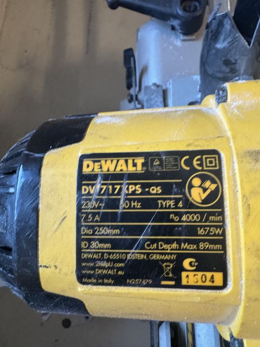 Circular dewalt DW 717 xps-Qs