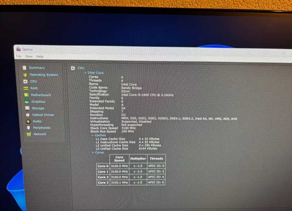 Unitate gaming i5-2400 8GB RX550