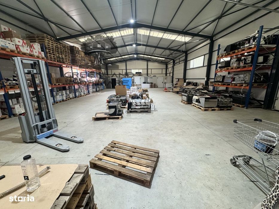 Hala industriala - 500mp, parcare 2000- 4000mp, Centura Iasi