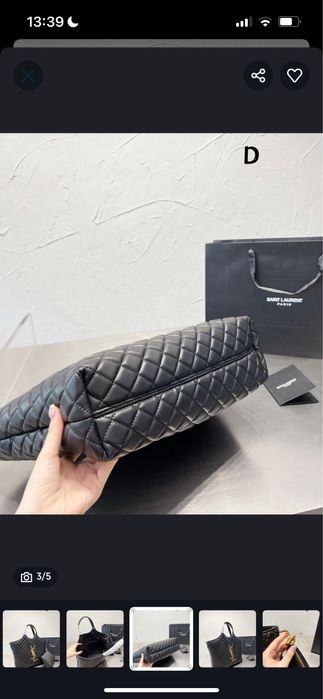 Geanta Ysl piele naturala pe comanda