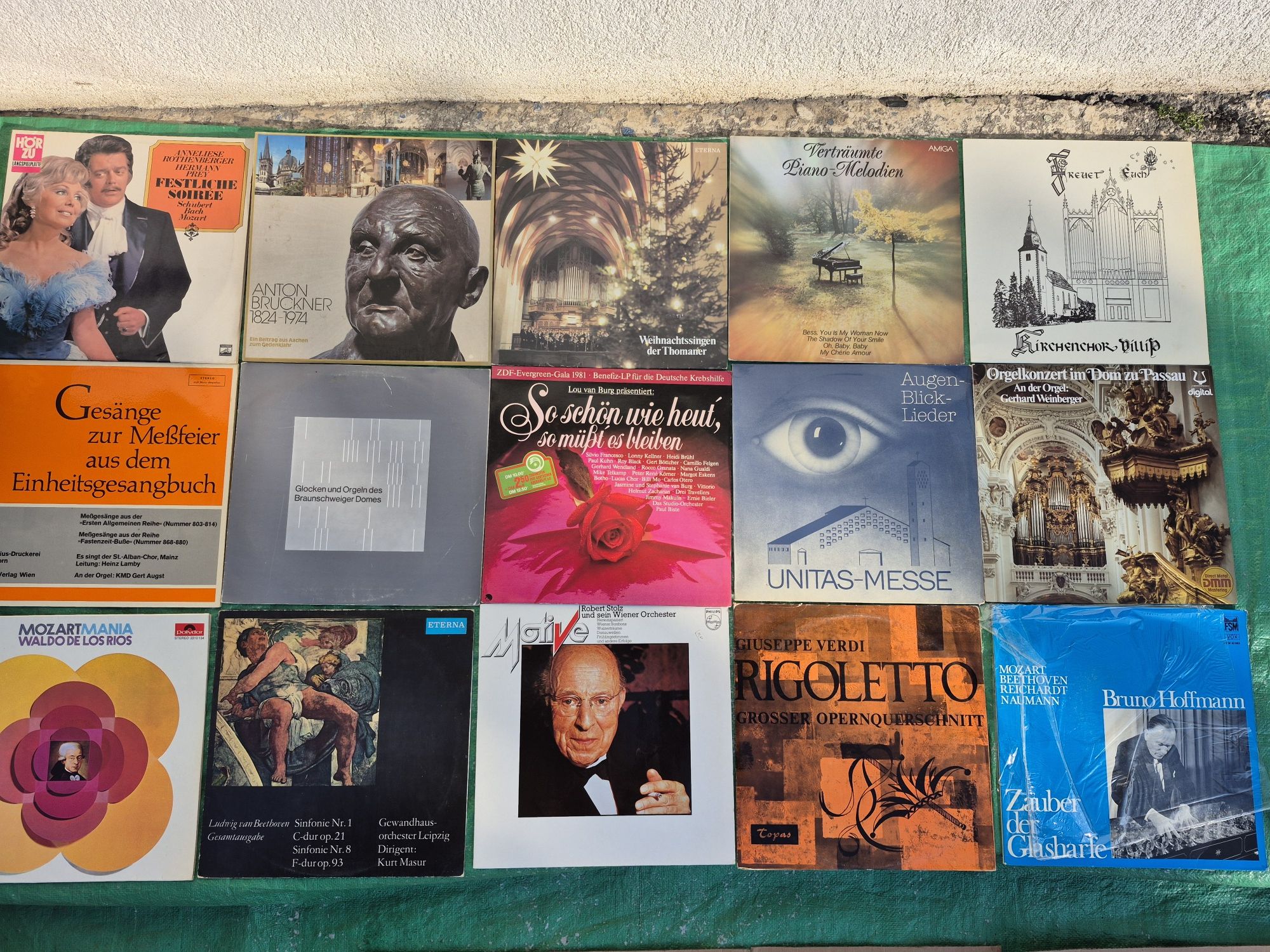 Lot 200LP [bucăți]Discuri Vinil colectie muzica clasică 1960-1990,