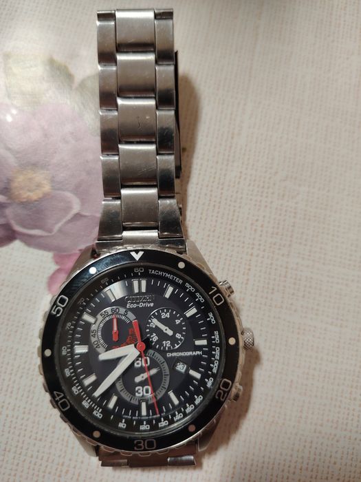 Vând ceas Citizen e o drive chronograph acumulator  nou