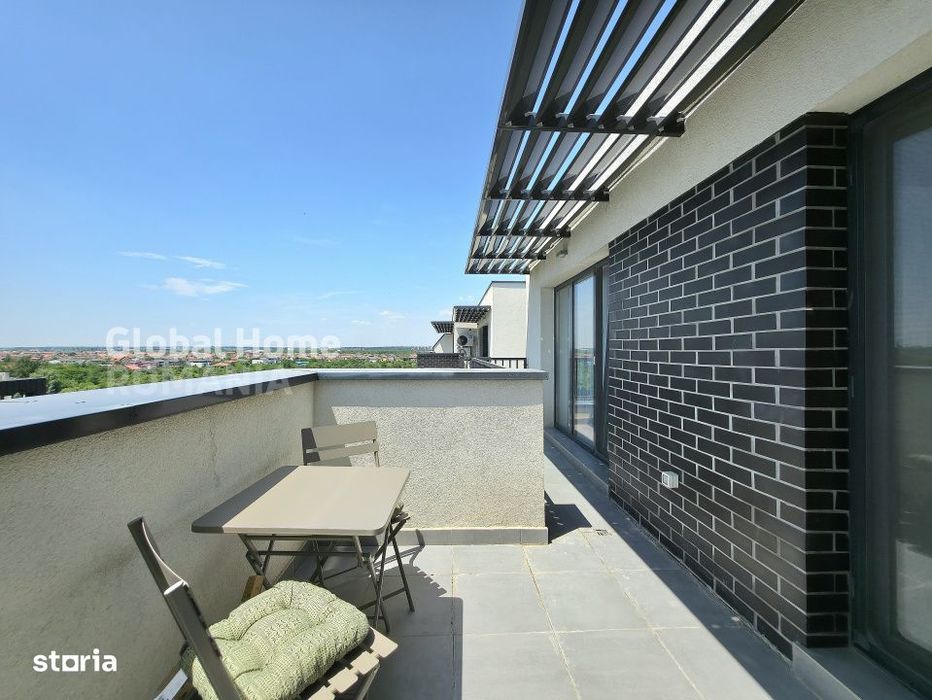 3 Rooms Penthouse + Terrace 16SQM + Parking | H Pipera Lake - Porsche