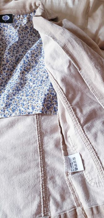 sacou, jacheta dama raiat, XS/S, elastic, NOU, crem bej