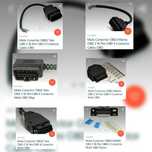 Mufa Conector OBD2 OBD 2 16 Pini OBD II Conectori Mufe Cablu OBD
